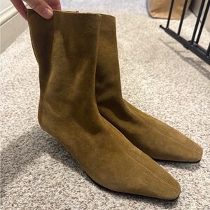 Zara suede boots